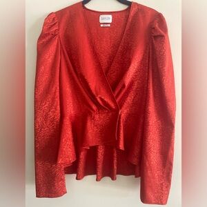 Like New Saylor Blouse Color Orange - Sz M